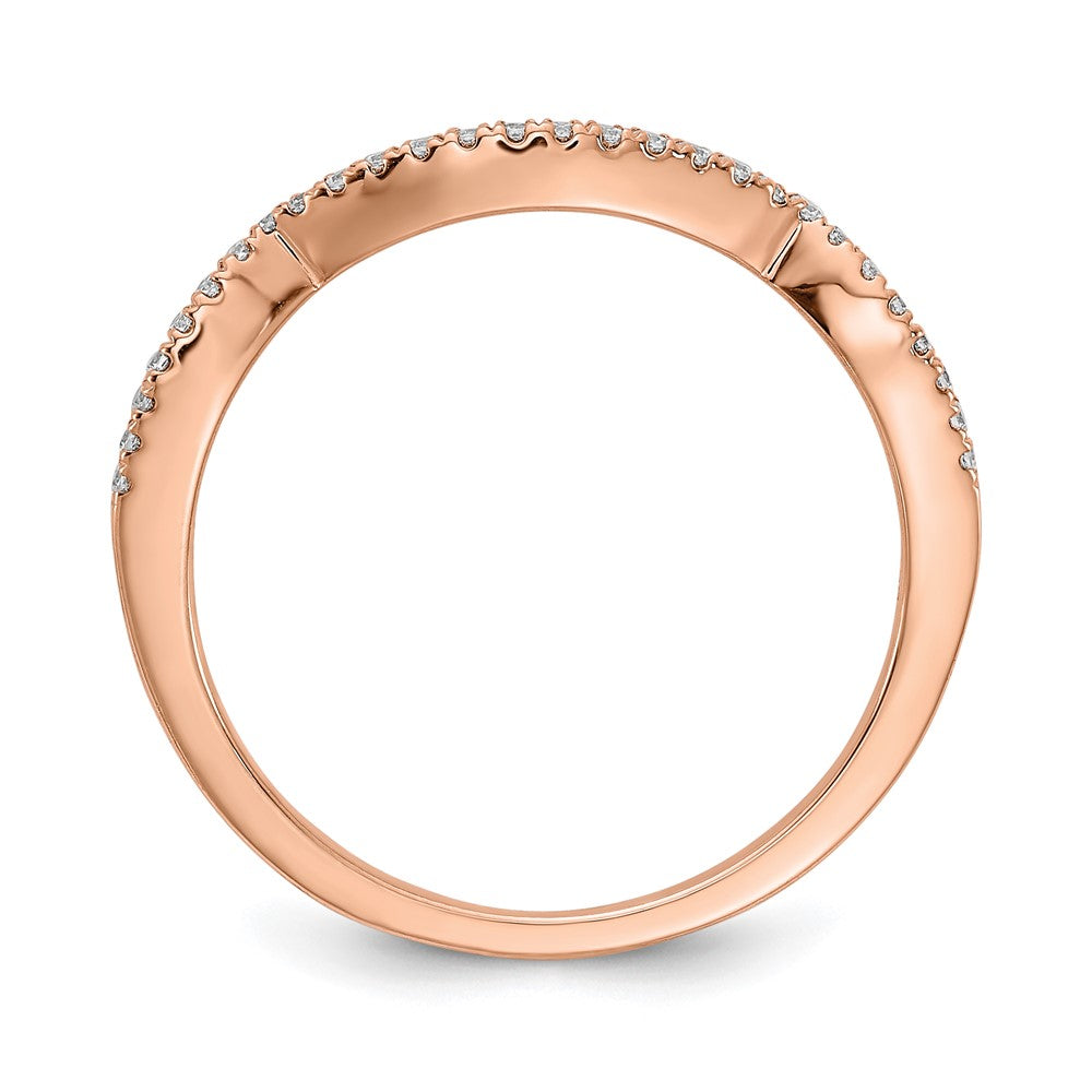 14k rose gold real diamond contoured wedding band rm5899b 012 raa
