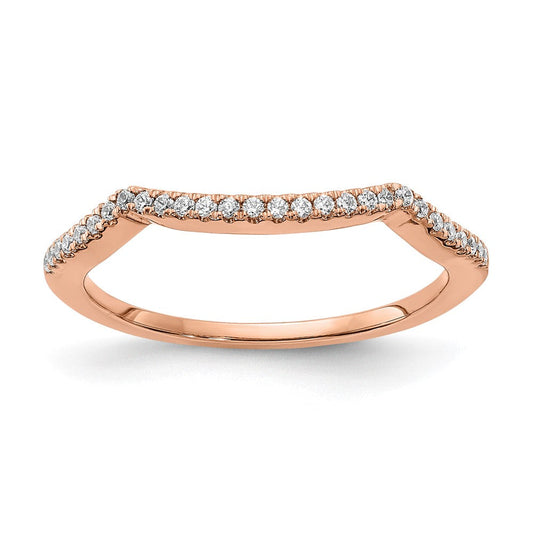 14k rose gold real diamond contoured wedding band rm5899b 012 raa