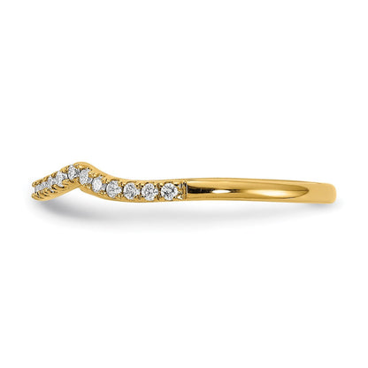 14k yellow gold real diamond contoured wedding band rm5906b 015 yaa