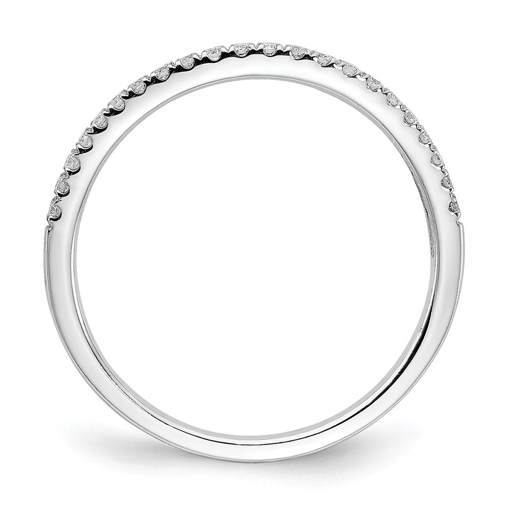 14k white gold real diamond wedding band rm6011b 015 waa