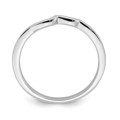 10k white gold contoured band rm6375b 0w