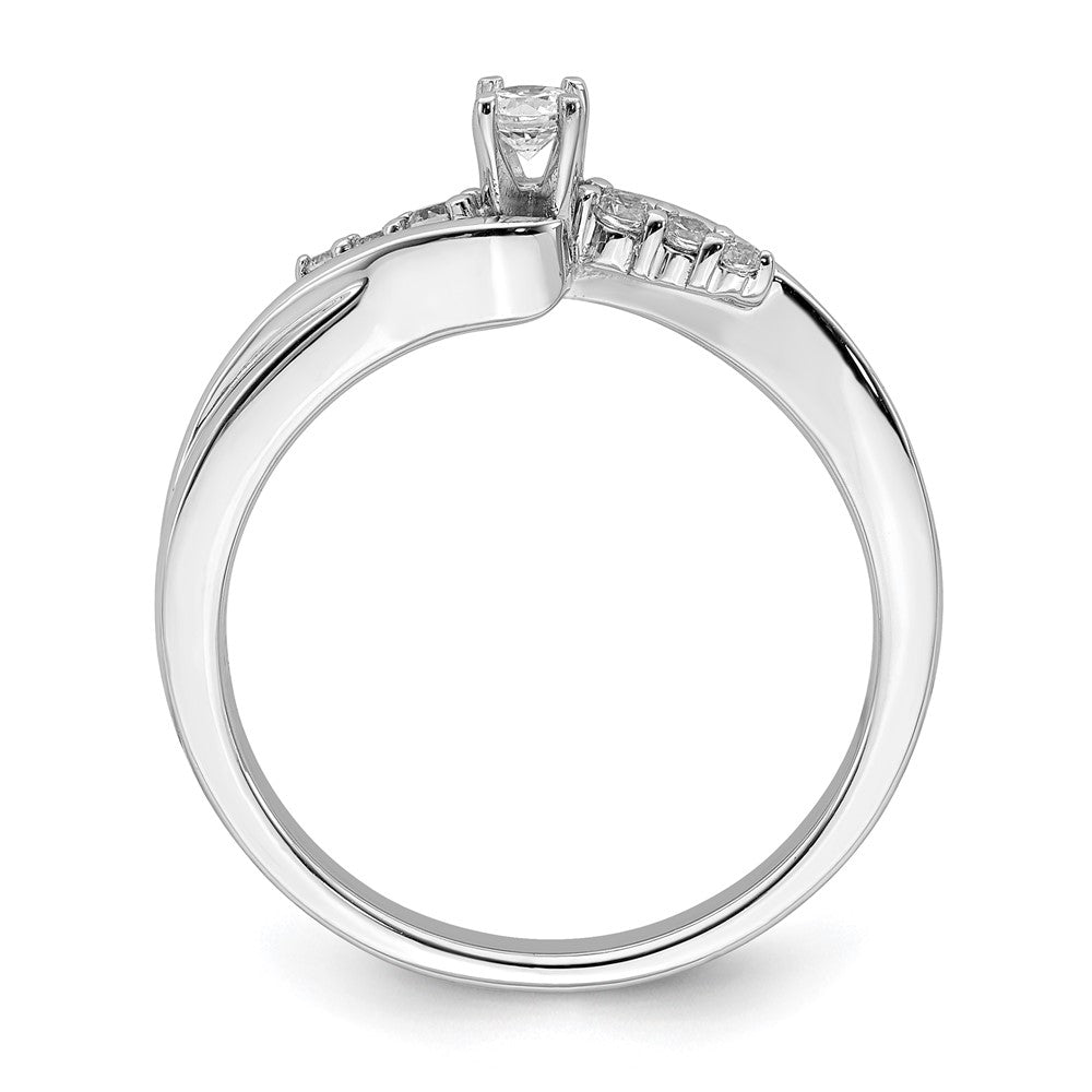 10k white gold real diamond engagement ring rm6375e 018 0waa