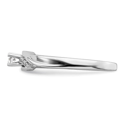 10k white gold real diamond engagement ring rm6375e 018 0waa