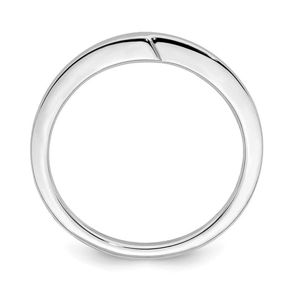 10k white gold contoured band rm6376b 0w