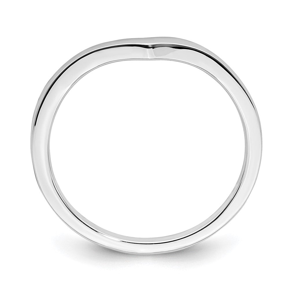 10k white gold contoured band rm6377b 0w