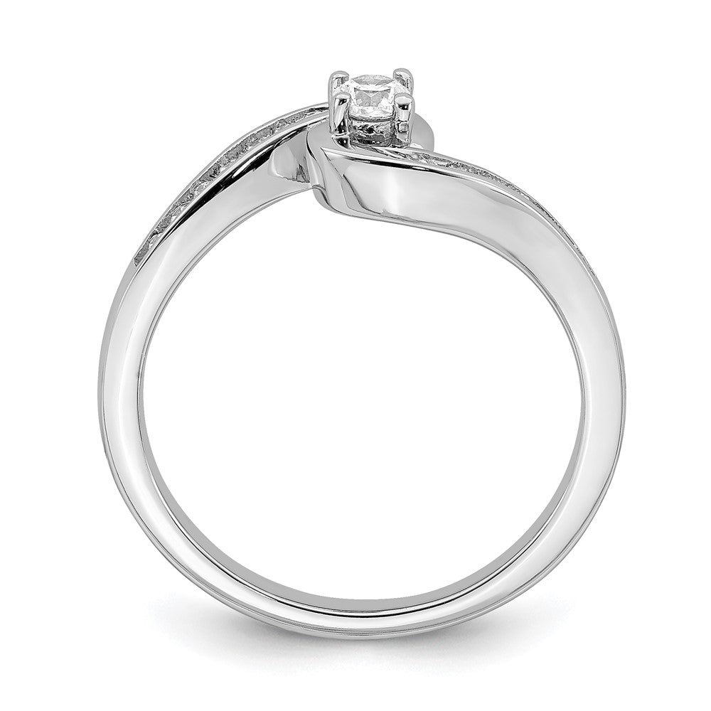 10k white gold real diamond engagement ring rm6383e 018 0waa