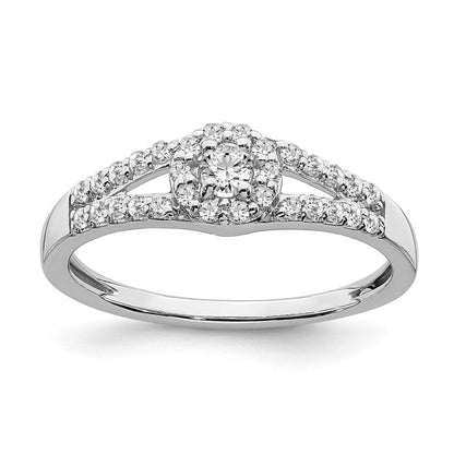 10k white gold real diamond engagement ring rm6388e 034 0waa