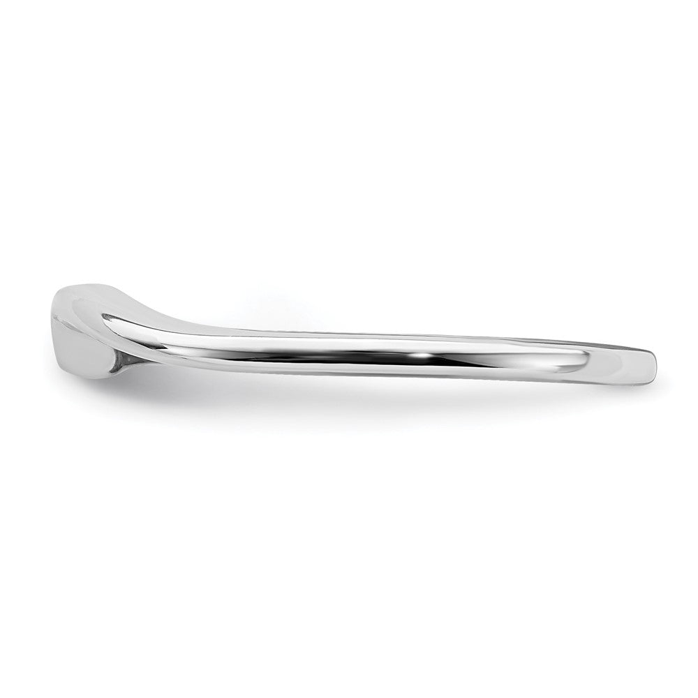 14k white gold contoured band rm6419b w