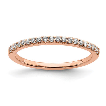 14k rose gold real diamond band rm6429b 020 raa
