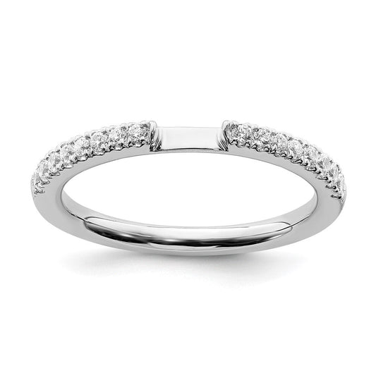 14k white gold real diamond contoured wedding band rm6627b 025 waa