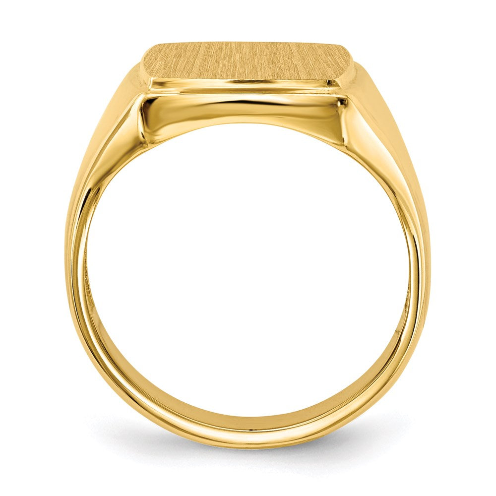 14k yellow gold 14 5x13 0mm open back mens signet ring rs328