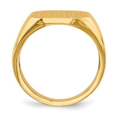 10k Yellow Gold Yellow Men's Signet Ring
