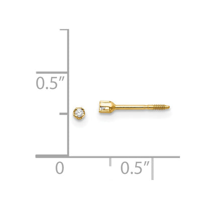 14k Madi K Diamond Stud Earrings