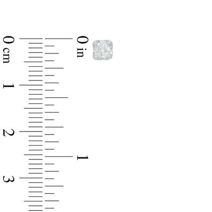 0.38 CT. T.W. Diamond Stud Earrings in 10K White Gold