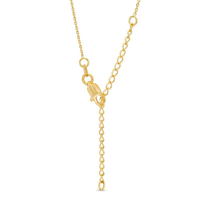 Star Outline Necklace in 14K Gold