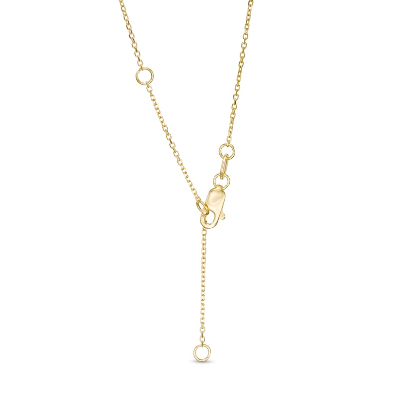 0.5 CT. T.W. Certified Natural Diamond Cross Pendant in 14K Gold (H/I1)