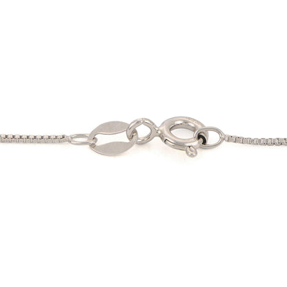 9.0-9.5mm Oval Cultured Freshwater Pearl and White Topaz Double Loop Heart Pendant in Sterling Silver