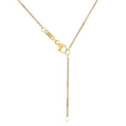 0.33 CT. T.W. Baguette and Round Natural Diamond Scatter Circle Pendant in 10K Yellow Gold