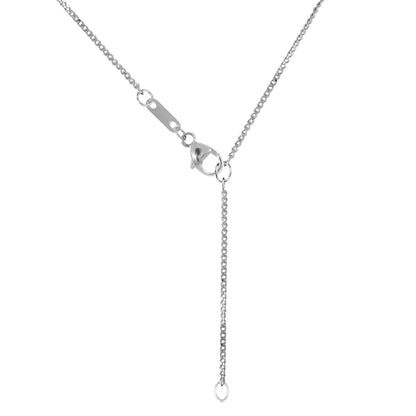 0.25 CT. T.W. Composite Natural Diamond Flower Pendant in 10K White Gold