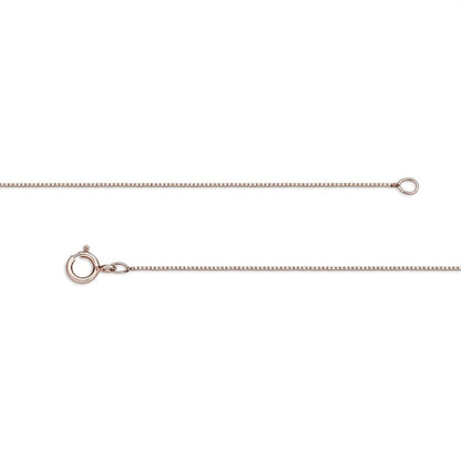 0.1 CT. T.W. Natural Diamond Linear Infinity with Heart Pendant in 10K Rose Gold