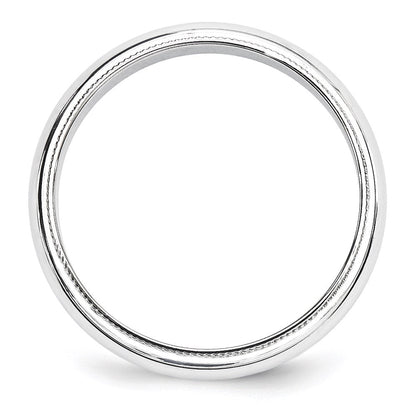 Solid 10K Yellow Gold White Gold 5mm Milgrain Men's/Women's Wedding Band Ring Size 11.5