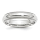 Solid 14K White Gold 5mm Milgrain Comfort Fit Men's/Women's Wedding Band Ring Size 10