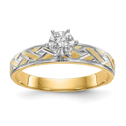 14k yellow gold aa quality trio engagement ring x8296aa e