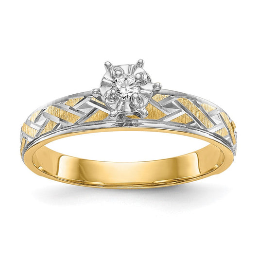 14k yellow gold aa quality trio engagement ring x8296aa e