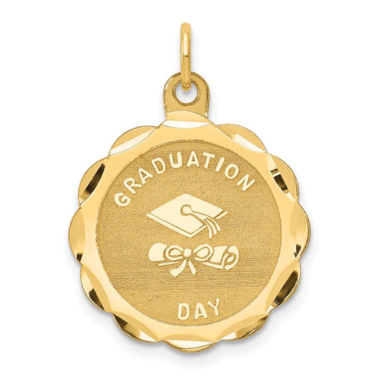 14k Yellow Gold GRADUATION DAY Charm