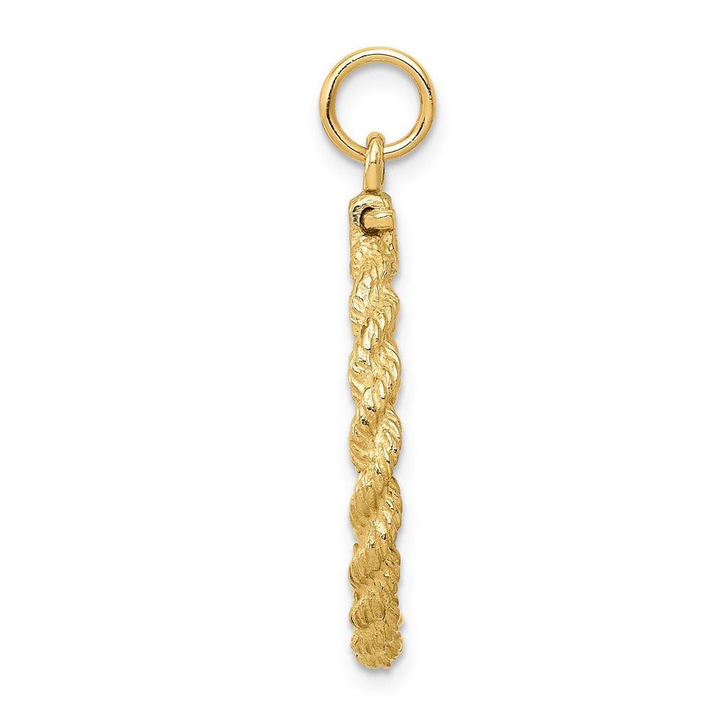 14k Yellow Gold Happy Anniversary Charm