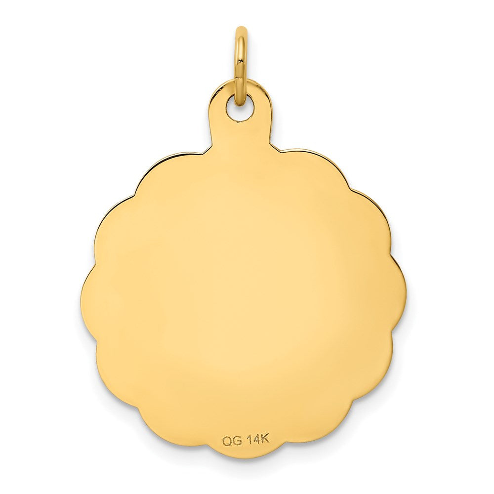 14k Yellow Gold HAPPY ANNIVERSARY Charm
