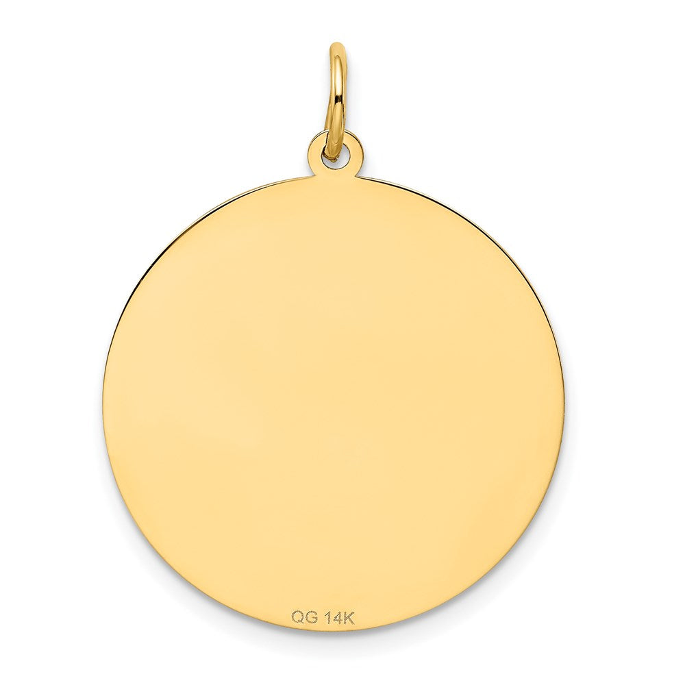 14k Yellow Gold Happy Anniversary Charm