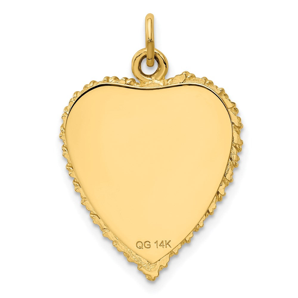 14k Yellow Gold Graduation Cap Charm