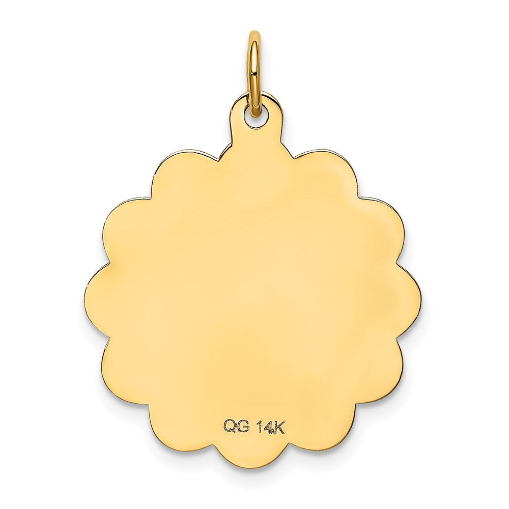 14k Yellow Gold HAPPY BIRTHDAY Charm