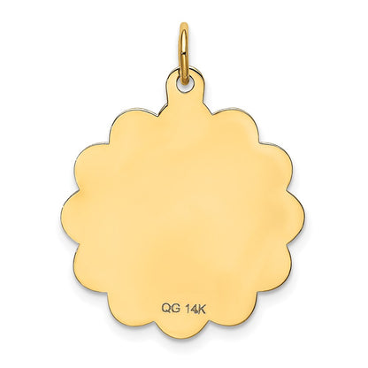 14k Yellow Gold HAPPY BIRTHDAY Charm
