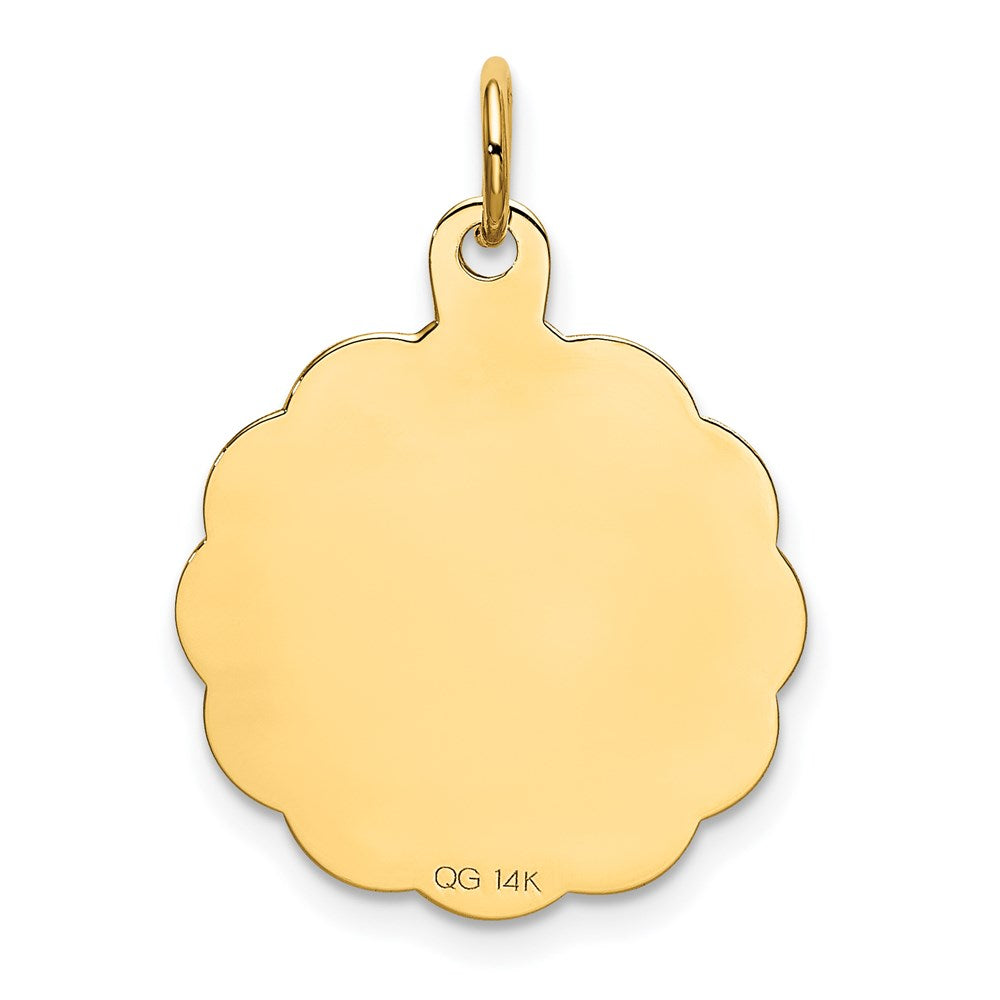 14k Yellow Gold HAPPY BIRTHDAY Charm