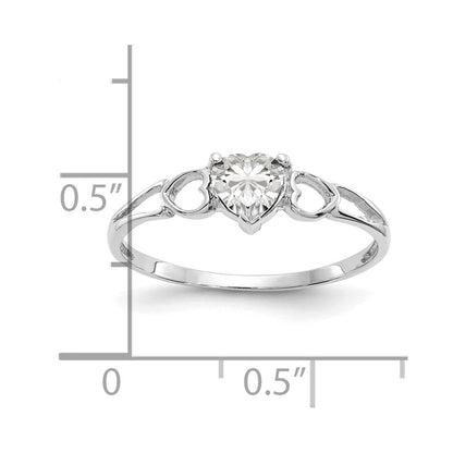 14k white gold topaz birthstone ring xbr169