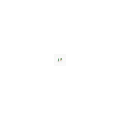 14k Yellow Gold 5x2.5mm Marquise Emerald Earrings XE101E