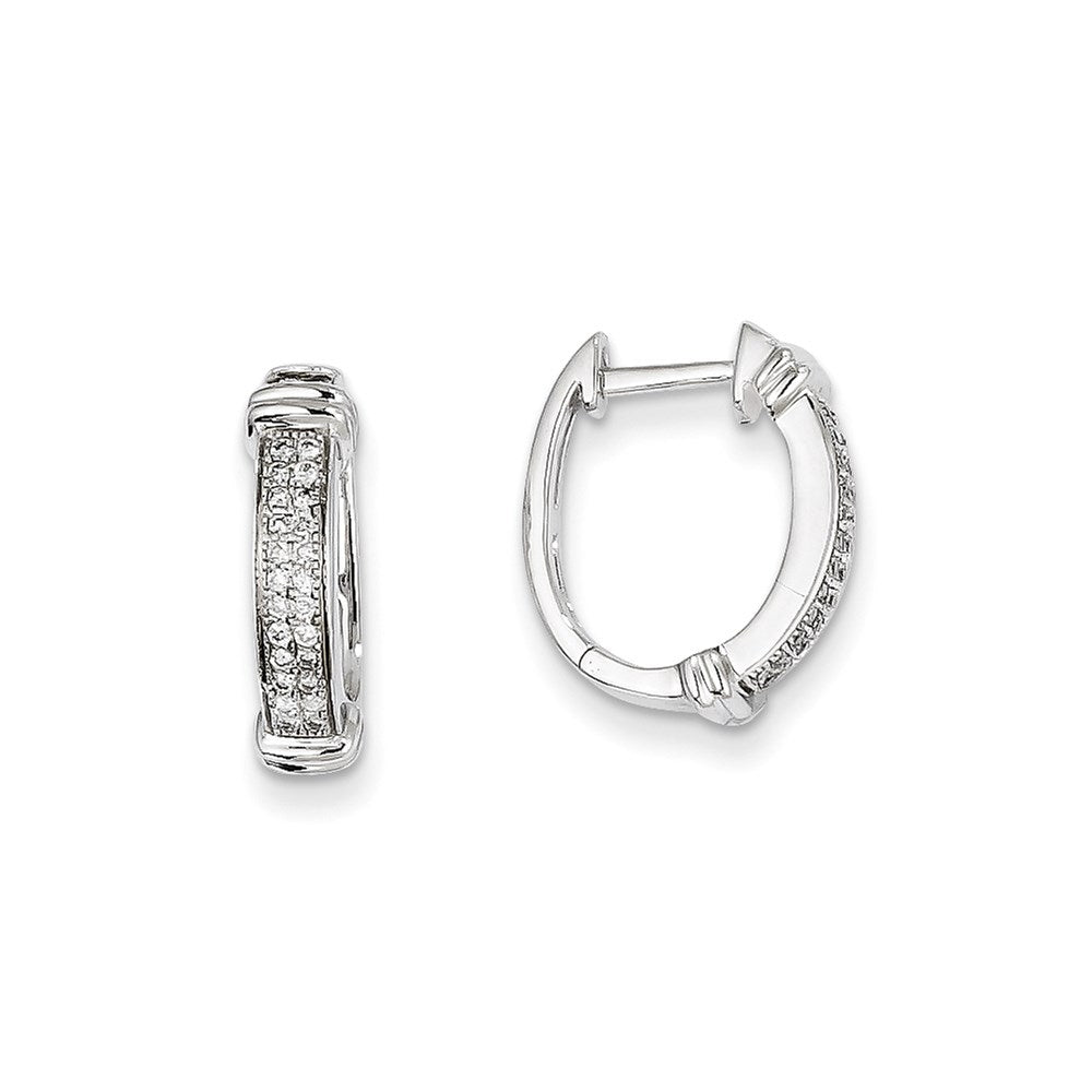 14k WG Dia Earrings XE1871AA