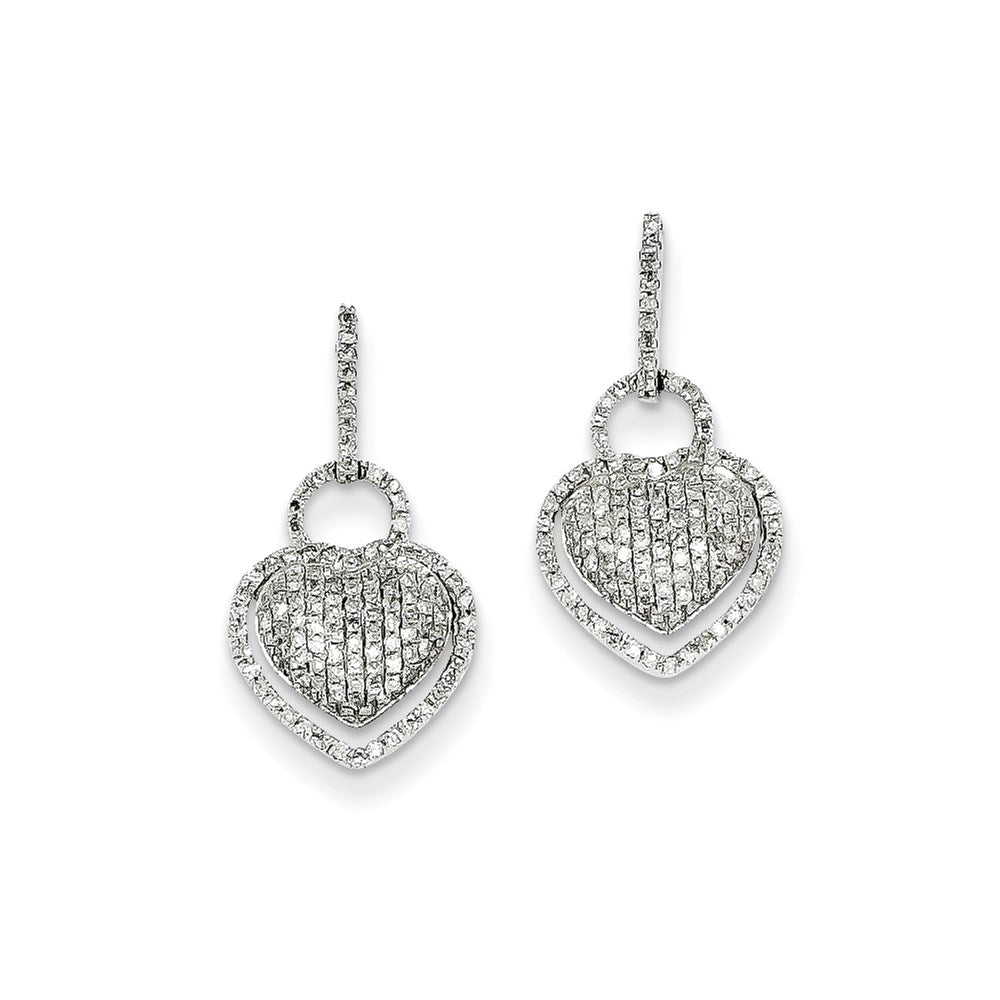14k WG Dia Earrings XE2370AA