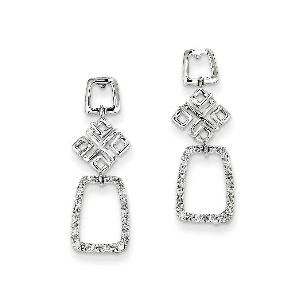 14k White Gold Dia Earrings XE2371AA