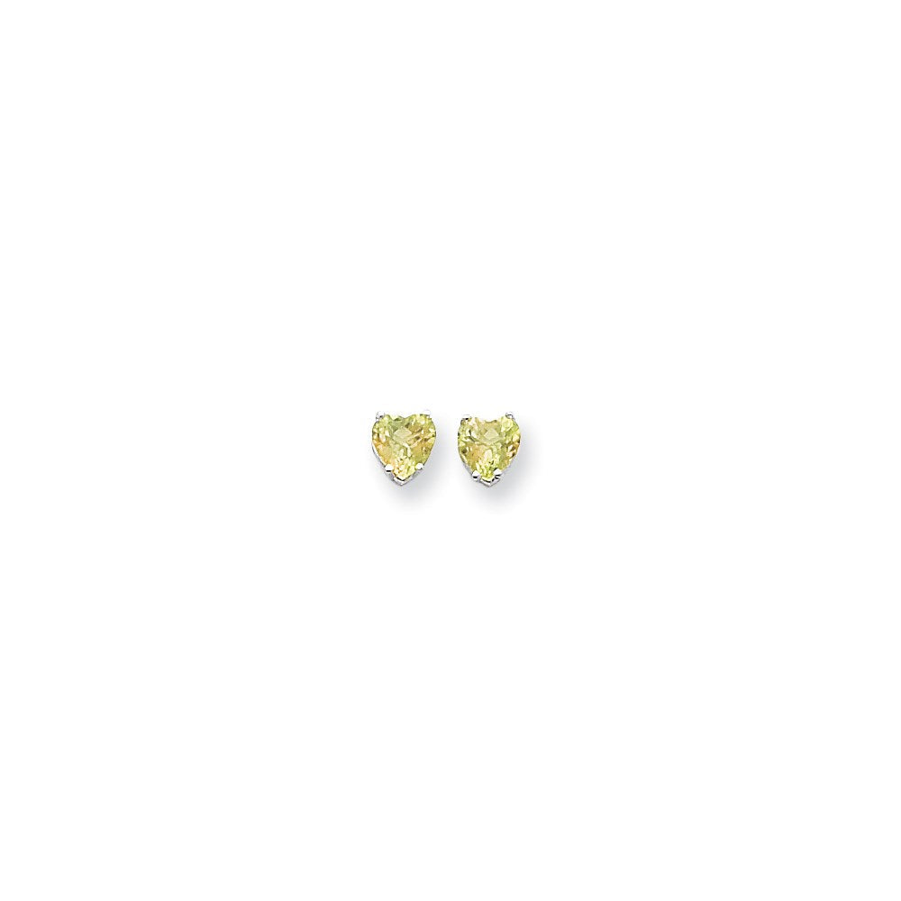 14k White Gold Mystic Topaz Earring XE98WFT