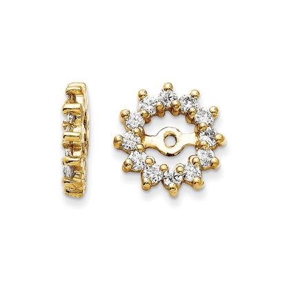 14k AA Diamond Earring Jacket