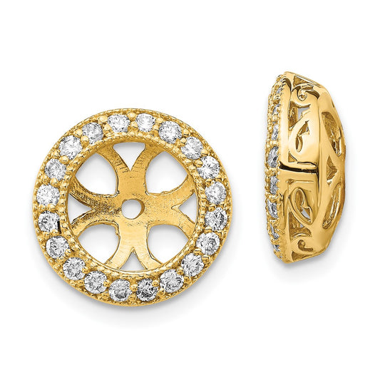 14k VS Diamond Earring Jacket