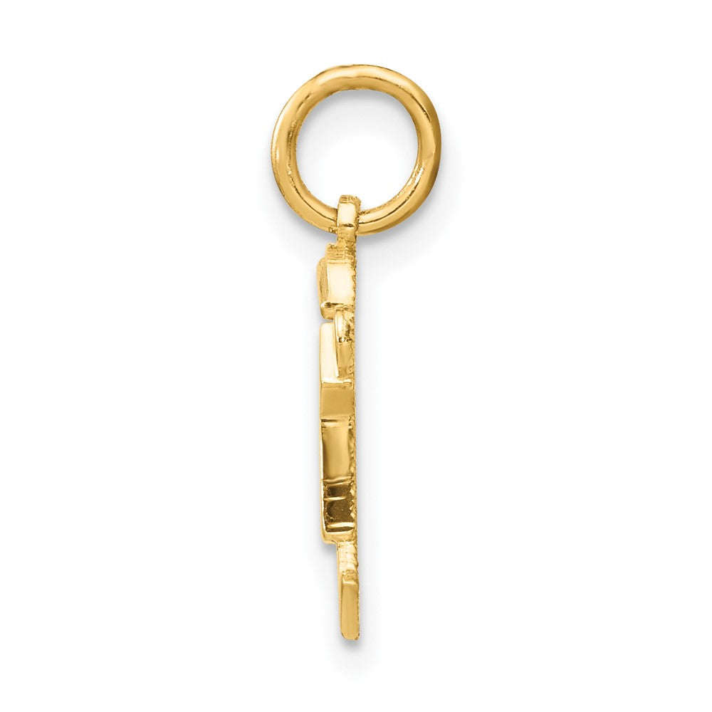 14k Yellow Gold Mini Boy Joy Charm