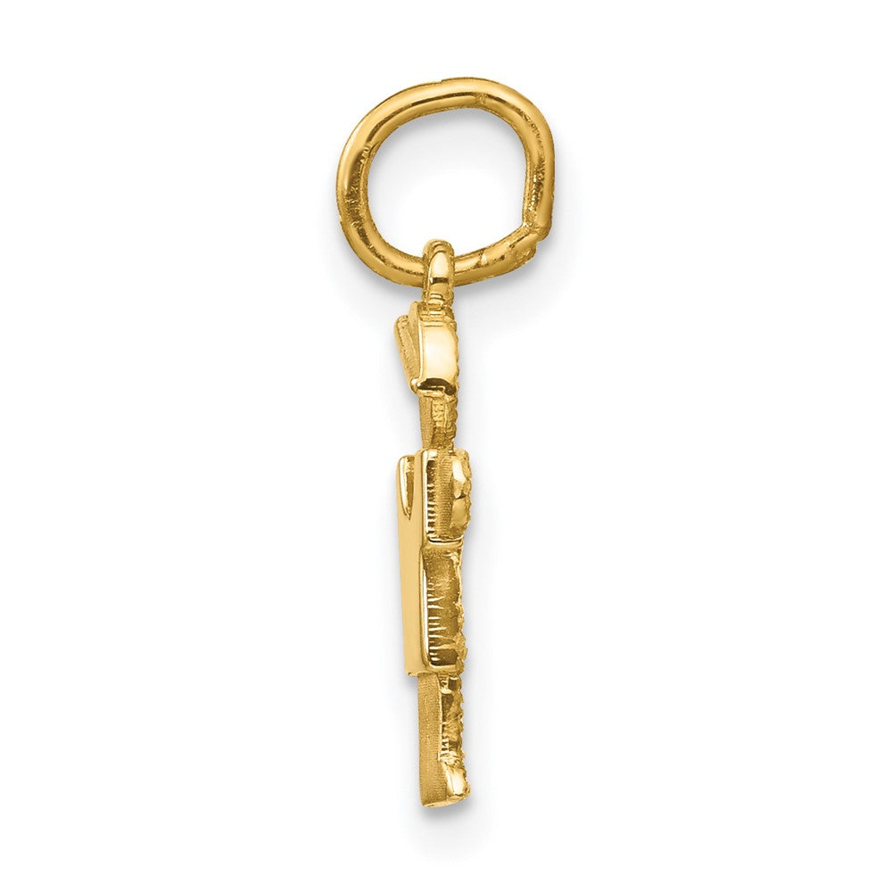 14k Yellow Gold Mini Boy Lugs Charm