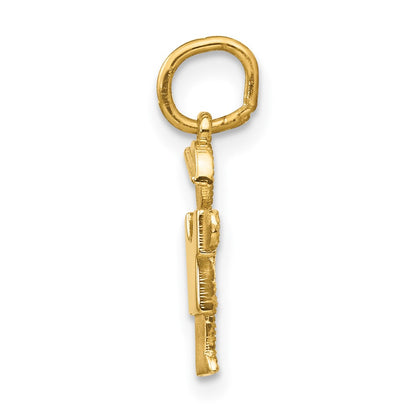 14k Yellow Gold Mini Boy Lugs Charm