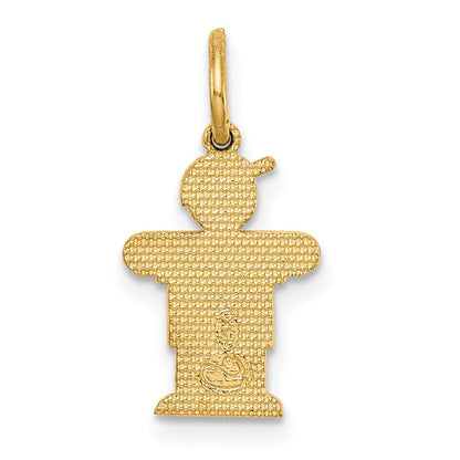 14k Yellow Gold Mini Boy Lugs Charm