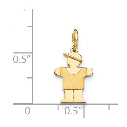 14k Yellow Gold Mini Boy Lugs Charm