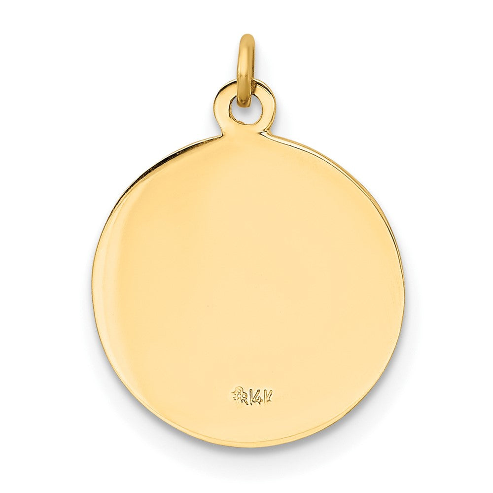 14k Yellow Gold Holy Communion Charm